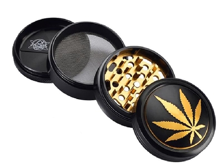 Grinder 4 Parties Champ High Gold Leaf 63mm