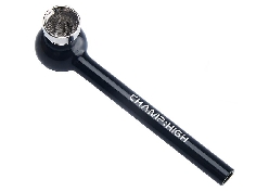 Pipe en Verre Champ High Pool Noire 12cm