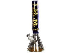 Bong Heavy Base Geometric Art 40cm