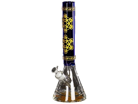 Bong Heavy Base Geometric Art 40cm