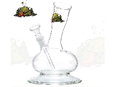 Bong en verre Bullfrog 22cm 