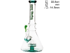 Bong Thug Life Percolator Green 22cm