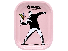 Plateau à Mix Banksy Thug for Life 14 x 18cm