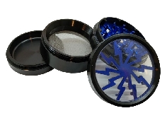 Grinder Amsterdam Lightning Noir Bleu 63mm