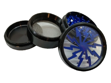 Grinder Amsterdam Lightning Noir Bleu 63mm