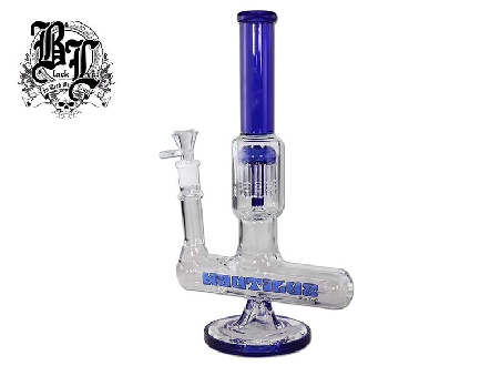 Bong Black Leaf Nautilus 2022 Slit Diffuseur 31.5cm