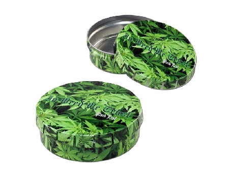 Cendrier Portable Black Leaf Leaves 55mm