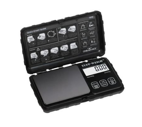 Balance Tuff-Weigh TUF-200 : 200gr x 0.01 Black