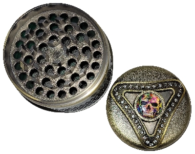 Grinder 4 Parties Métal Copper Green 63mm-0