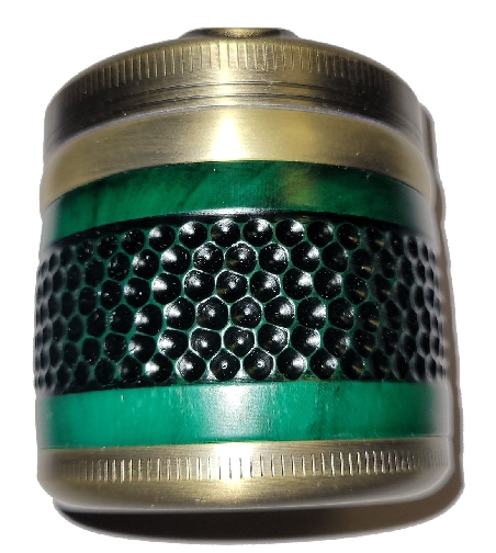 Grinder 4 Parties Métal Copper Green 63mm-1