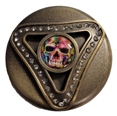 Grinder 4 Parties Métal Copper Green 63mm-2