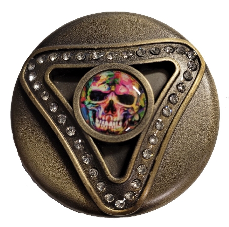 Grinder 4 Parties Métal Copper Green 63mm-2