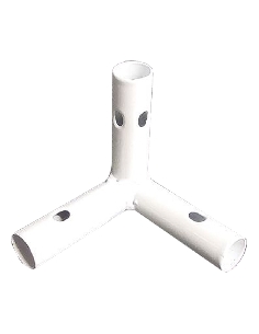 Coin 3 axes 16 mm Acier Black Room Forme Y