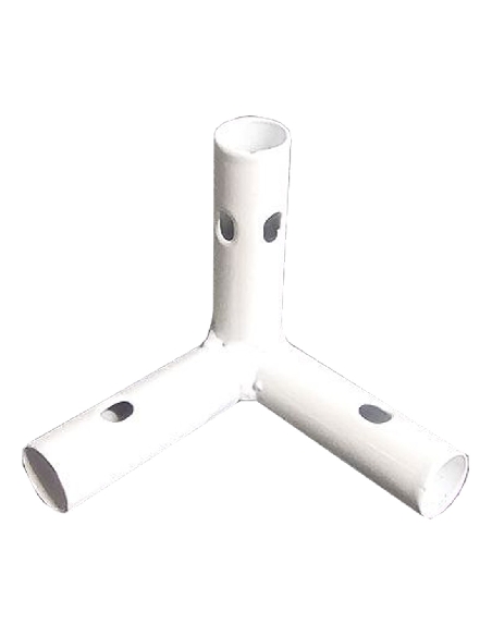 Coin 3 axes 16 mm Acier Black Room Forme Y