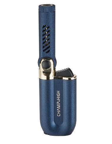 Briquet Torche Champ High Control Bleu