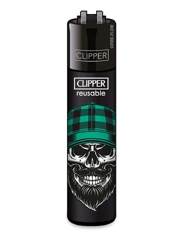 Clipper Skull Heads Cap and Beard