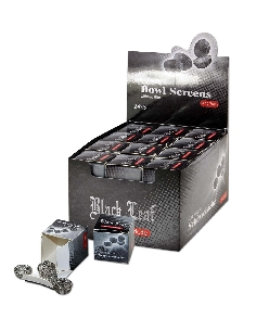 Grilles Black Leaf Incurvée sans bord 12.7mm