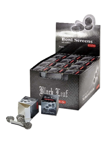 Grilles Black Leaf Incurvée sans bord 12.7mm