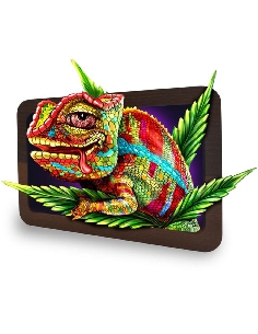 Plateau à Mix V Syndicate-3D en bois Chameleon Medium