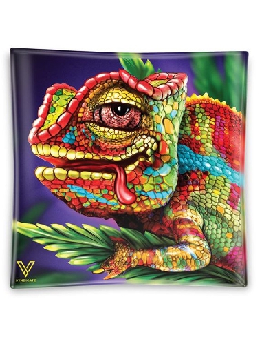 Cendrier en Verre V Syndicate Chameleon