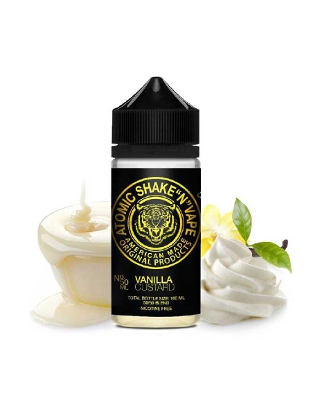 Halo Atomic Vanilla Custard Shake N Vape 50ml