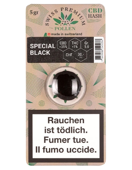 Swiss Premium Pollen Special Black 5g