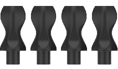 Storz Bickel Embouts Buccal pour tuyau Volcano Hybrid (4pces)