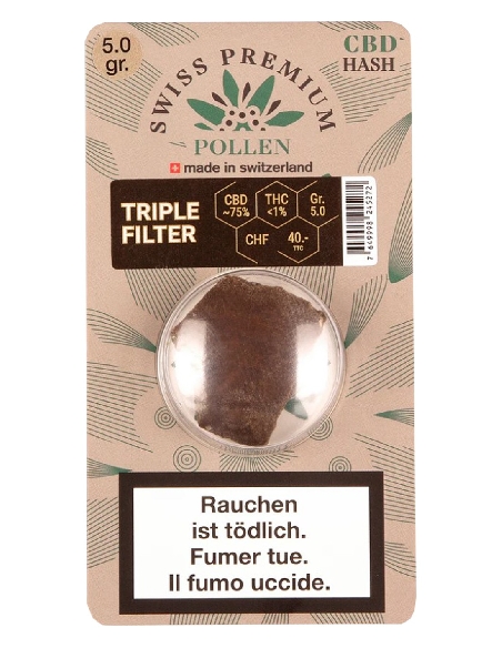 Swiss Premium Triple Filter 5g