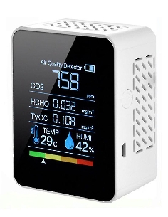 CO2 Thermomètre numérique 5 IN1