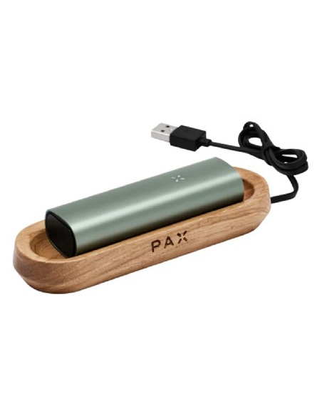 Support et Chargeur Pax 2 + 3 Vaporizer Chêne Blanc