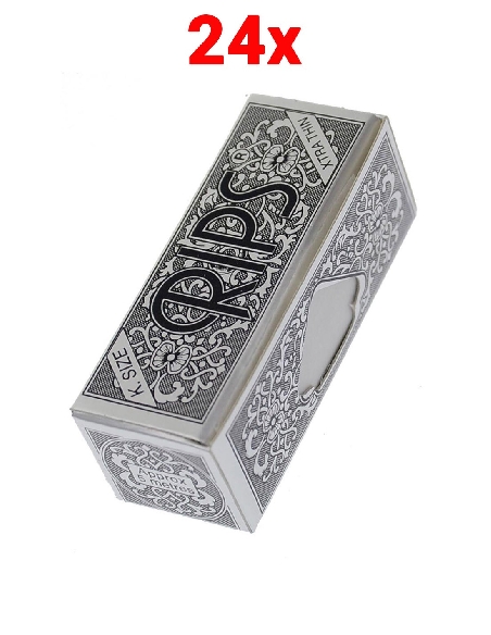 Rips Black Xtra Thin King Size 24pces