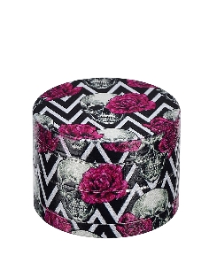 Grinder 4 Parties CH Skull and Roses Zebré 50mm