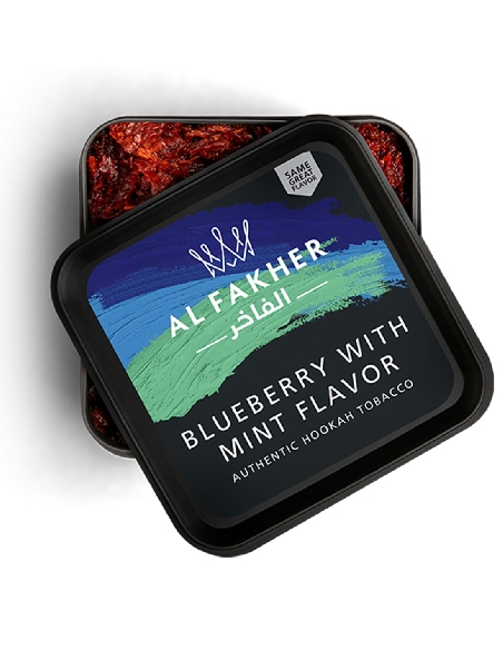 Tabac Al Fakher Big Blue Green / Myrtille Menthe 200gr