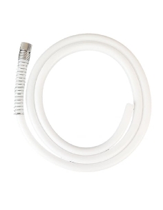 Tuyau Shisha Oduman Blanc Avec Ressort et Connecteur