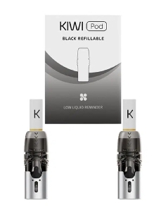 Kiwi Vapor Cartouches Kiwi 2 Soft Black (2pces)