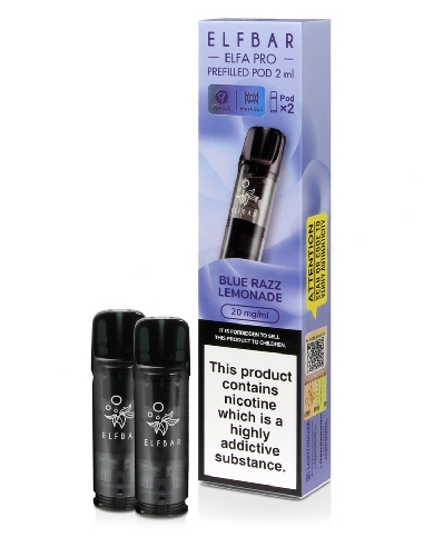 ElfBar Elfa Pro Pods Blue Razz Lemonade 2ml