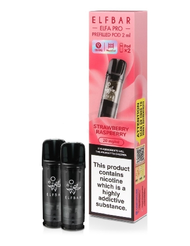 Elf Bar Elfa Pro Pods Starwberry Raspberry 2ml