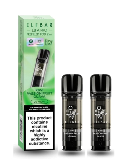 Elf Bar Elfa Pro Pods Passion Kiwi Guava 2ml