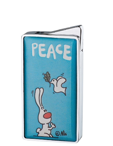 Briquet Électronique Card Peace Colombe