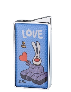 Briquet Électronique Card Love Tank