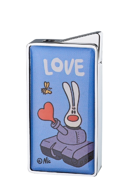 Briquet Électronique Card Love Tank