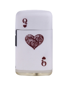 Briquet Torche Aces Dame de Coeur