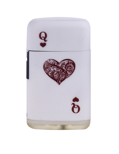 Briquet Torche Aces Dame de Coeur