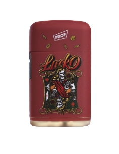 Briquet Torche Gambling Luck Red