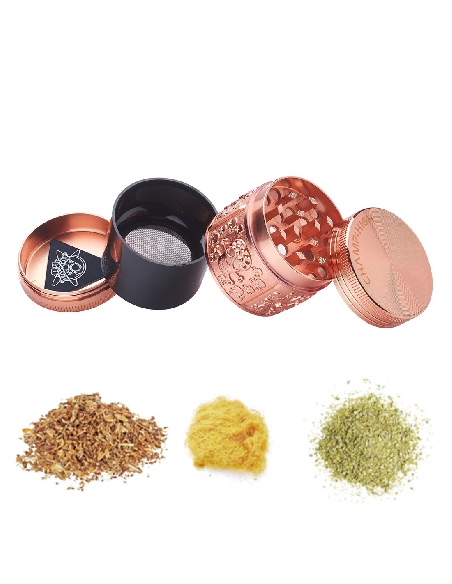 Grinder gris avec dollars gravé