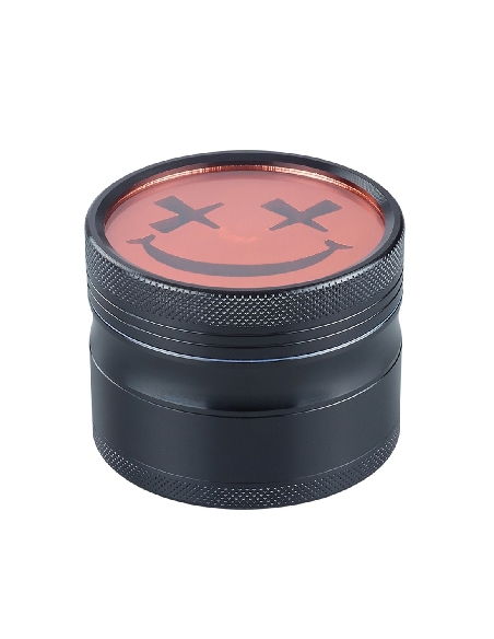 Grinder 4 Parties CH Funny Face Red 63mm