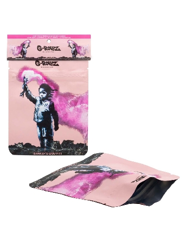 Minigrip Anti-Odeur G Rollz Banksy Torch Boy 10 x 12.5cm