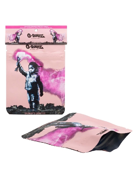 Minigrip Anti-Odeur G Rollz Banksy Torch Boy 10 x 12.5cm