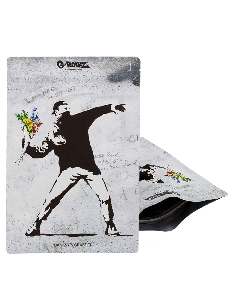 Minigrip Anti-Odeur G Rollz Banksy Flower Thrower 15 x 20cm