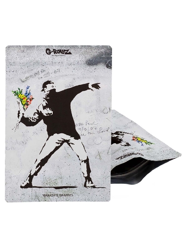 Minigrip Anti-Odeur G Rollz Banksy Flower Thrower 15 x 20cm